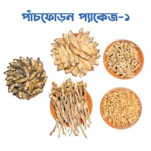 ( পাঁচফোড়ন প্যাকেজ ১ ) এক প্যাকেজে ৫ স্বাদের শুঁটকি!